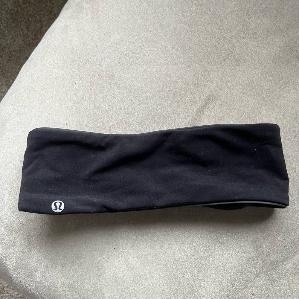 Lululemon athletica bang buster headband in black